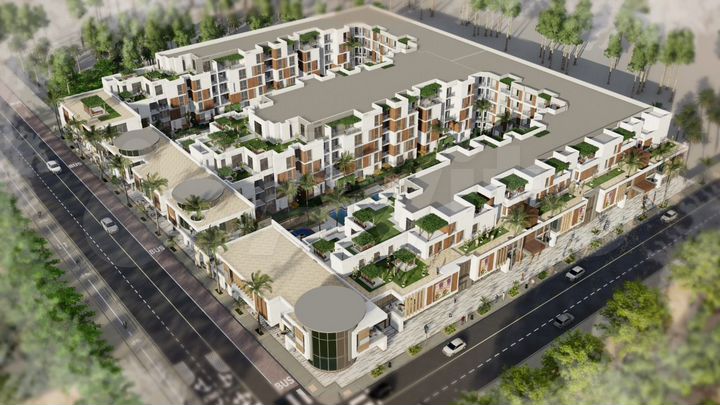 Квартира-студия, 46 м² (Египет)