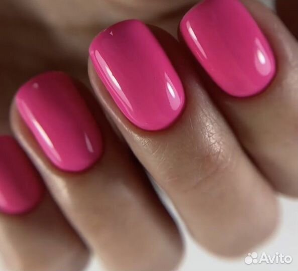 Маникюр с покрытием (все включено с укреплением)