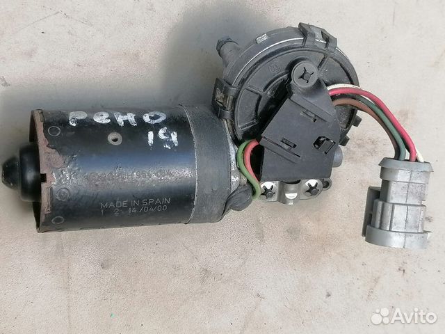 Моторчик передн.стеклооч.Renault 19 1992-2002