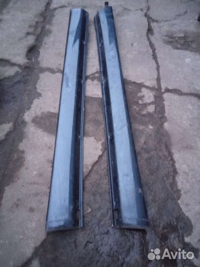 Mercedes ML 163 пластиковый порог