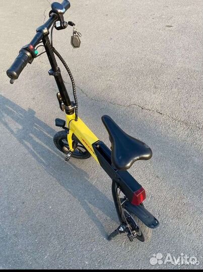 Электросамокат с сиденьем бу speedroll