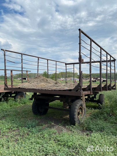 Телеги бортовая, соломовая