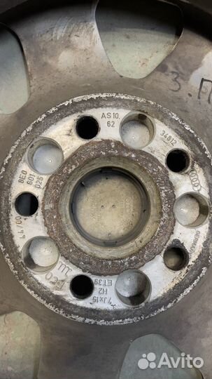 Диск r15 vw/audi