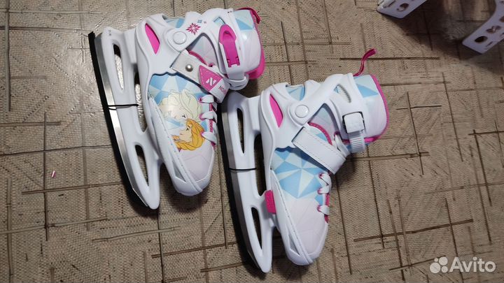 Коньки детские раздвижные 31 36