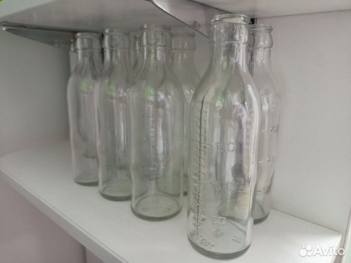 Бутылочка для кормления СССР стеклянная