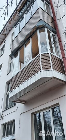 Остекление обшивка балконов