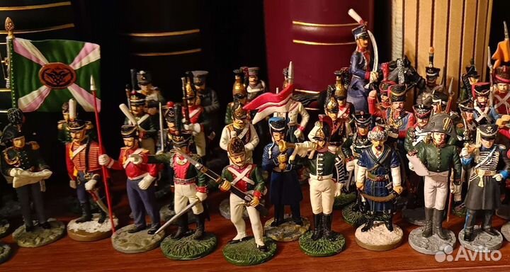 Оловянные солдатики 1812г