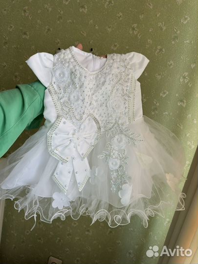 Платье праздничное белое на мероприятие