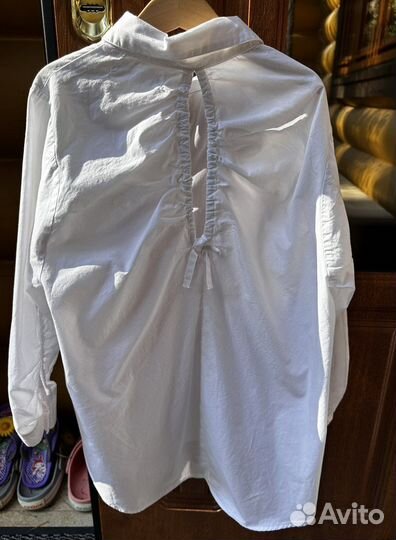 Рубашка zara для девочки 140