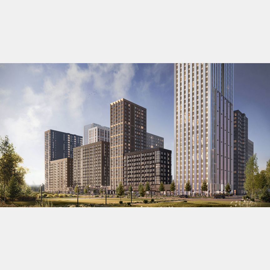 2-к. квартира, 54,4 м², 25/25 эт.