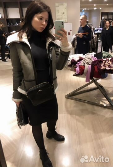 Дубленка xs/s