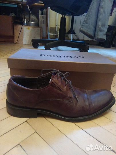 Туфли кожаные