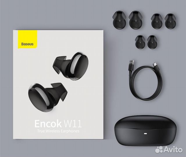 Baseus Encok D02 Pro черный