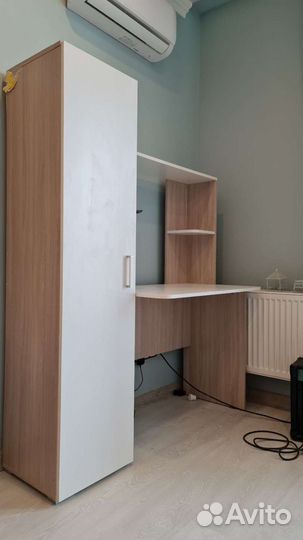 Стол ученический со шкафом
