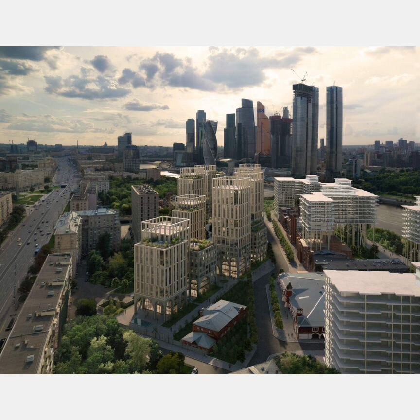 3-к. квартира, 141,4 м², 7/18 эт.