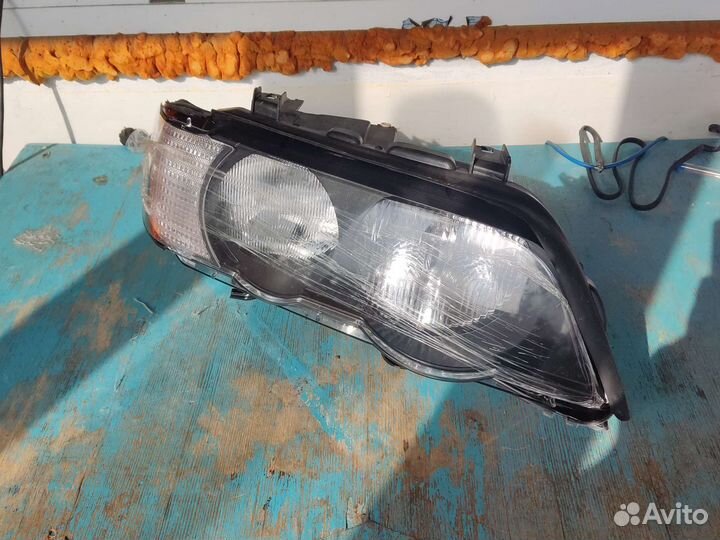 Фара передняя правая BMW E53 галоген дорестайлинг