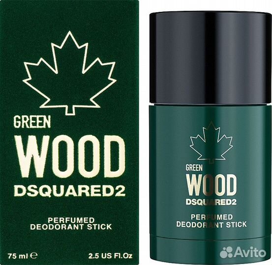 Dsquared2 Green Wood deodorant муж.дезодорант стик