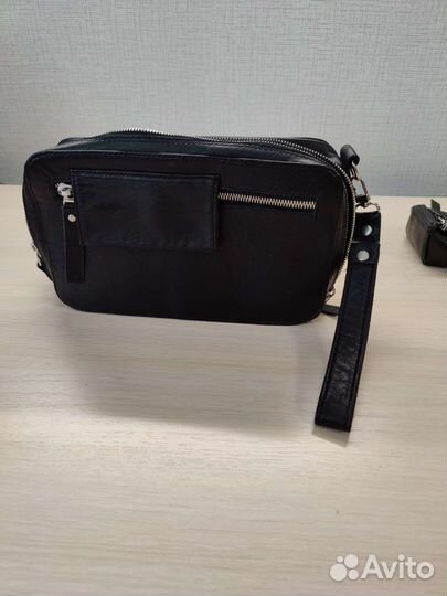 Борсетка кожаная bera group