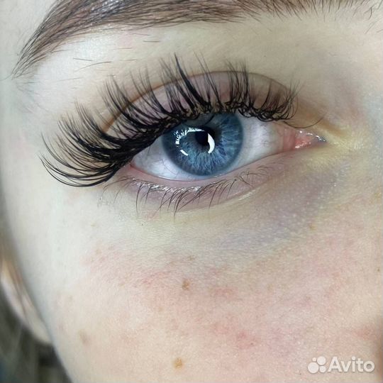 Наращивание ресниц модель