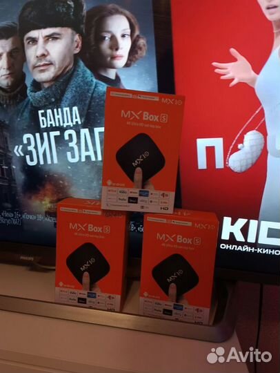 SMART TV-приставка Android MX10 от stik 4K и Wi-Fi