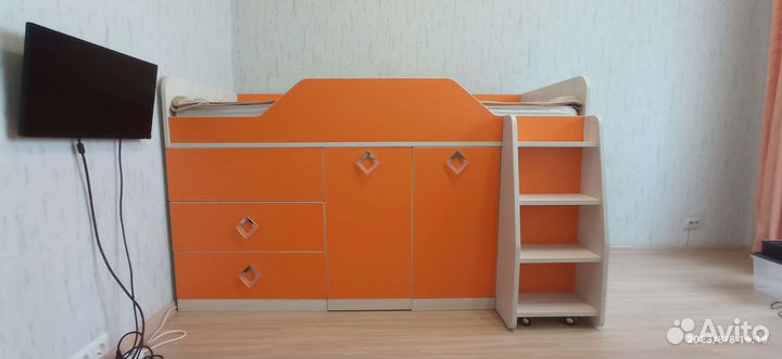 Кровать-чердак (комбинированная)