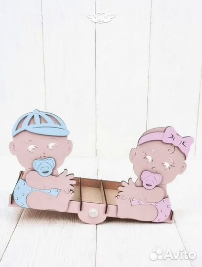 Коробочки для денег на мальчика/девочку