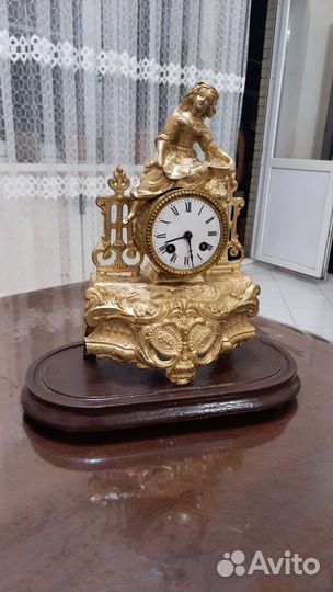 Старинные настольные часы japy freres