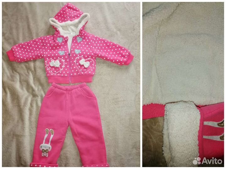 Вещи для девочки 1-2 года, 2 пакета