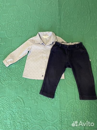 Костюм детский (брюки, рубашка) 80 Mayoral