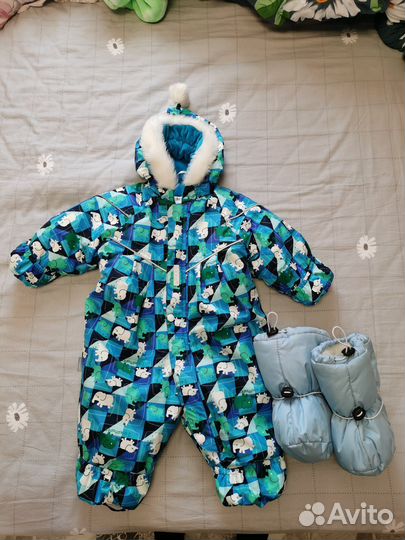 Зимний комбинезон для новорожденных. Kerry