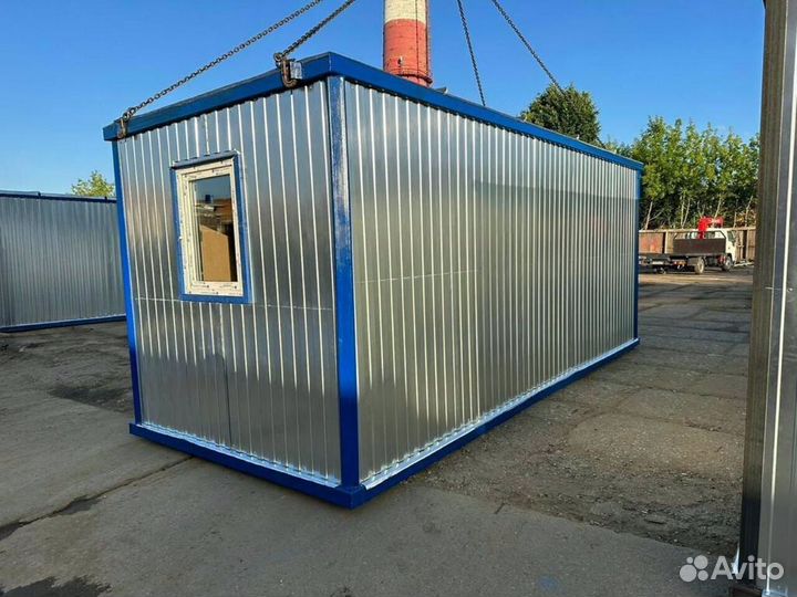 Металлический вагон бытовка