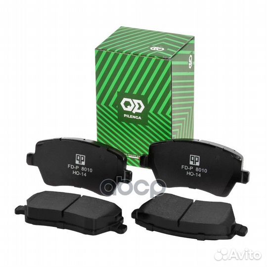 Колодки тормозные дисковые перед, прав, лев