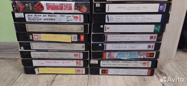 Видеокассеты vhs с фильмами