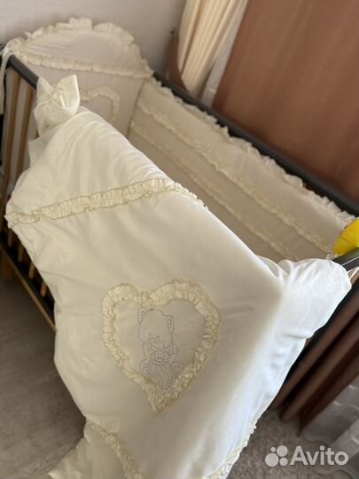 Бортики в детскую кроватку