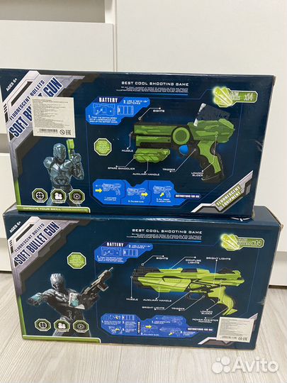 Nerf Бластер новый