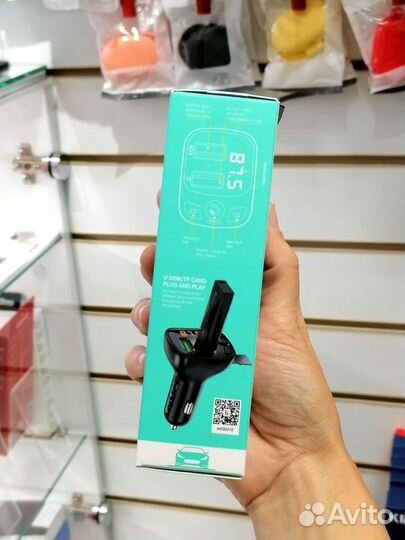 Fm модулятор с Bluetooth, трансмиттер