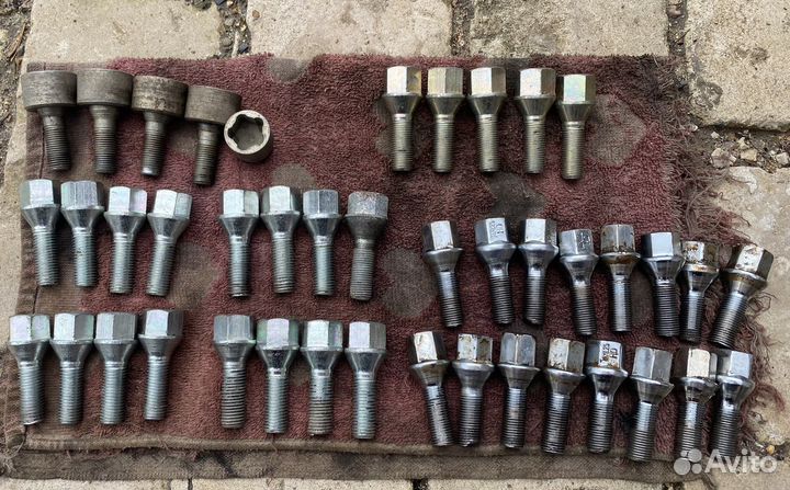 Колесные болты 12х1,25 HD