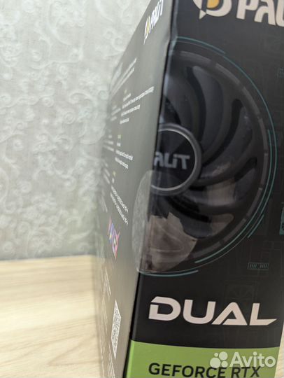 Видеокарта Palit RTX 4060 dual OC 8G
