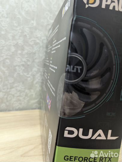 Видеокарта Palit RTX 4060 dual OC 8G