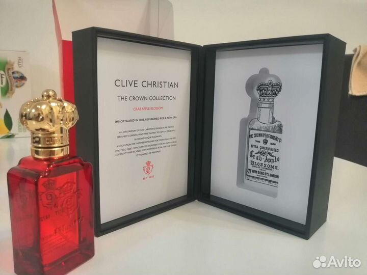 Коробка от clive christian