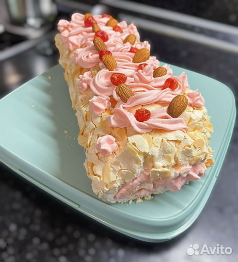 Меренговый рулет