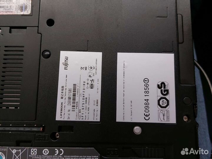 Ноутбук Fujitsu S751