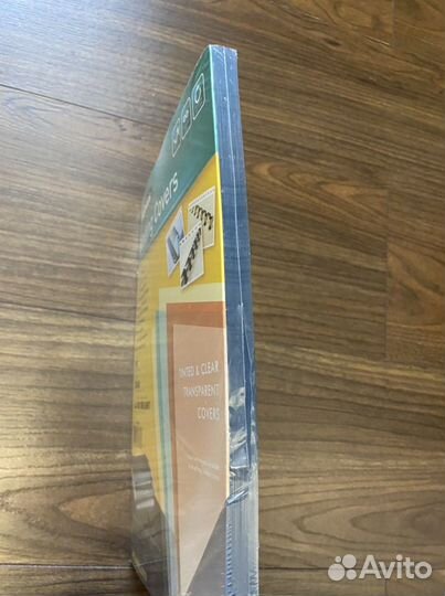 Обложки пластиковые для переплета а4 100 шт