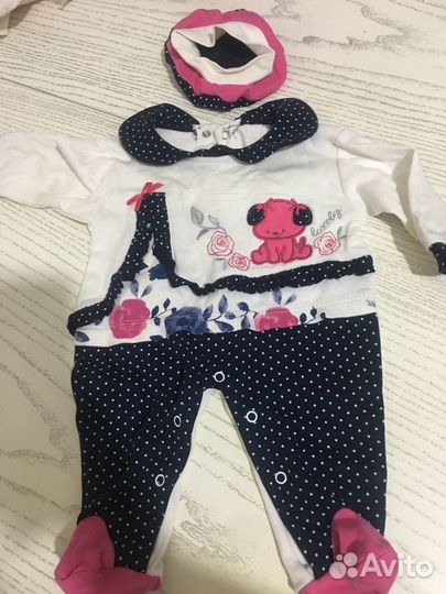 Вещи пакетом на девочку