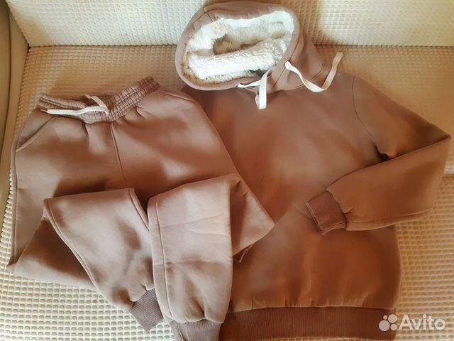 Спортивный костюм на флисе женский теплый