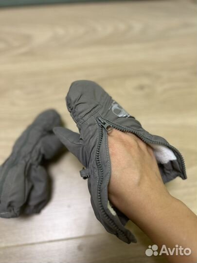 Варежки зимние детские