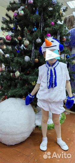 Костюм снеговика