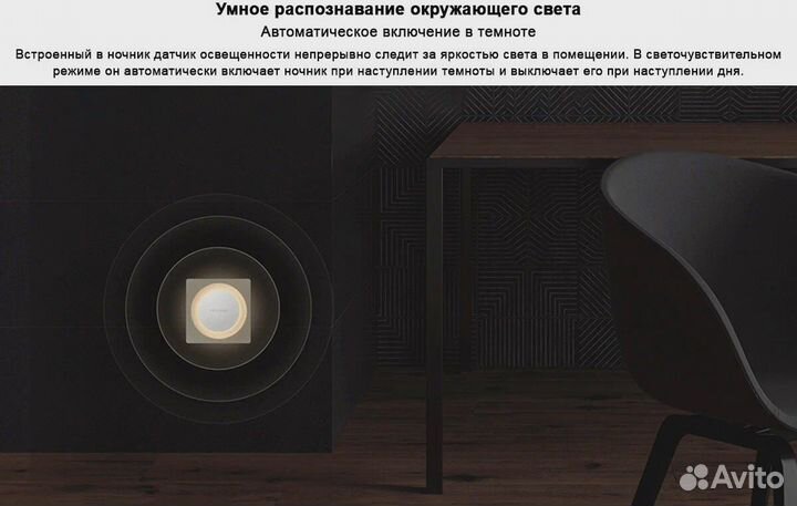 Ночник Xiaomi Yeelight Plug-in Light Sensor Night