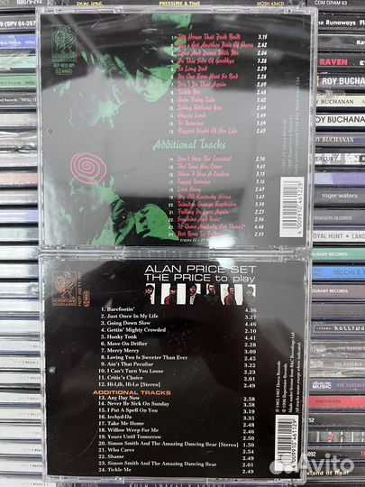 Музыкальные cd диски Alan Price