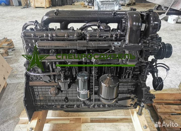 Двигатель Д-260.1S2-610 (без маховика и мом) №1090